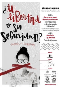 Valladolid: Criminalización de los derechos sexuales y LGTBI en Perú @ Patio Corsario