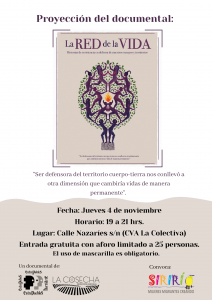 Proyección del documental "La Red de la Vida" @ CVA La Colectiva